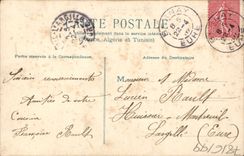 Flores de la fantasía de la POSTAL de la VENDIMIA