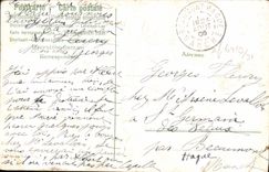 Flores de la fantasía de la POSTAL de la VENDIMIA