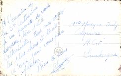 VINTAGE POSTCARD Fantasy Flowers Woman