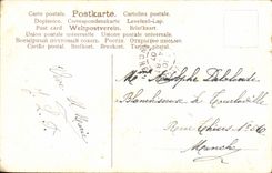 Flores de la fantasía de la POSTAL de la VENDIMIA