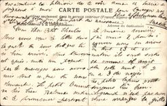 Flores de la fantasía de la POSTAL de la VENDIMIA