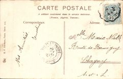 CPA Fantaisie Fleurs Lilas