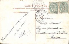 CPA Fantaisie Fleurs Giroflees Quarantaine