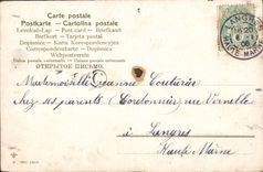 Flores de la fantasía de la POSTAL de la VENDIMIA