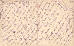 Flores de la fantasía de la POSTAL de la VENDIMIA