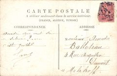 Flores de la fantasía de la POSTAL de la VENDIMIA