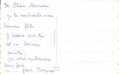 VINTAGE POSTCARD Fantasy Flowers Birds