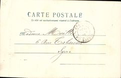 Flores de la fantasía de la POSTAL de la VENDIMIA