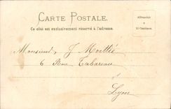 Flores de la fantasía de la POSTAL de la VENDIMIA