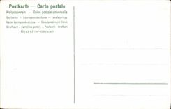 Flores de la fantasía de la POSTAL de la VENDIMIA