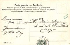 Flores de la fantasía de la POSTAL de la VENDIMIA