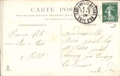 VINTAGE POSTCARD Fantasy Flowers Child