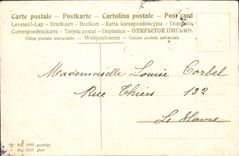 Flores de la fantasía de la POSTAL de la VENDIMIA