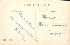 Flores de la fantasía de la POSTAL de la VENDIMIA