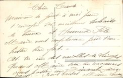 La POSTAL Fantaisie de la VENDIMIA florece la herradura