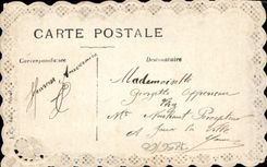 CPA Brodee Fantaisie Fleurs Colombes