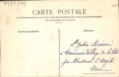 Flores de la fantasía de la POSTAL de la VENDIMIA