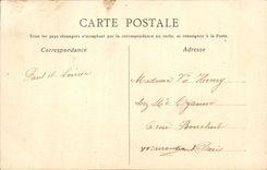 Flores de la fantasía de la POSTAL de la VENDIMIA