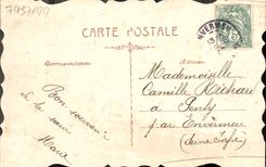 La fantasía de la POSTAL de la VENDIMIA florece palomas