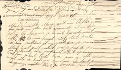 Flores de la fantasía de la POSTAL de la VENDIMIA