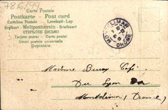 La fantasía de la POSTAL de la VENDIMIA florece palomas