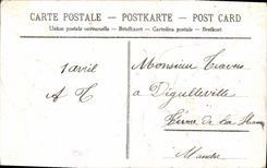 Flores de la fantasía de la POSTAL de la VENDIMIA