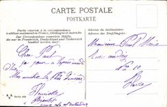 VINTAGE POSTCARD Fantasy Surroundings of Nice Woman Ass Folklore