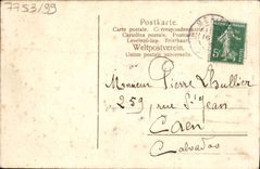 Flores de la fantasía de la POSTAL de la VENDIMIA