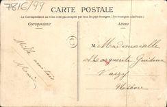 Flores de la fantasía de la POSTAL de la VENDIMIA