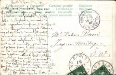 Flores de la fantasía de la POSTAL de la VENDIMIA