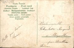 CPA Fantaisie Fleurs Coeur Trefle 