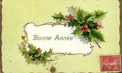 Flores de la fantasía de la POSTAL de la VENDIMIA