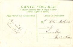 Tragos de las flores de la fantasía de la POSTAL de la VENDIMIA