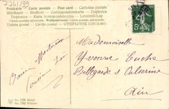 Flores de la fantasía de la POSTAL de la VENDIMIA