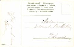 Flores de la fantasía de la POSTAL de la VENDIMIA