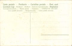 Flores de la fantasía de la POSTAL de la VENDIMIA