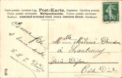 VINTAGE POSTCARD Fantasy Flowers Children