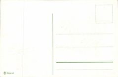 Flores de la fantasía de la POSTAL de la VENDIMIA