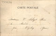 Flores de la fantasía de la POSTAL de la VENDIMIA