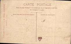 Flores de la fantasía de la POSTAL de la VENDIMIA