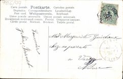 Flores de la fantasía de la POSTAL de la VENDIMIA