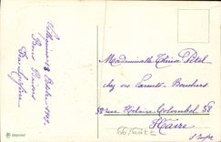 VINTAGE POSTCARD Fantaisie Flowers Breaks into leaf Vine