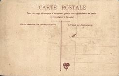 Flores de la fantasía de la POSTAL de la VENDIMIA