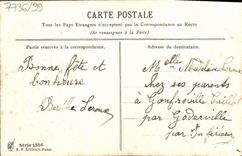 Flores de la fantasía de la POSTAL de la VENDIMIA