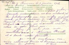 Flores de la fantasía de la POSTAL de la VENDIMIA