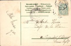 VINTAGE POSTCARD Fantasy Flowers