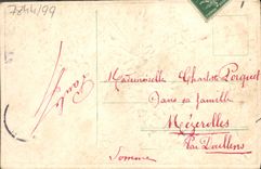 VINTAGE POSTCARD Fantasy Flowers