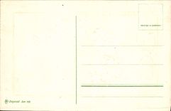 VINTAGE POSTCARD Fantasy Flowers