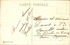 VINTAGE POSTCARD Fantasy Flowers