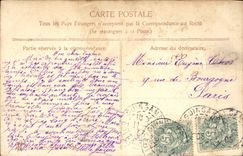 VINTAGE POSTCARD Fantasy Flowers